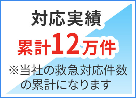 対応実績累計12万件